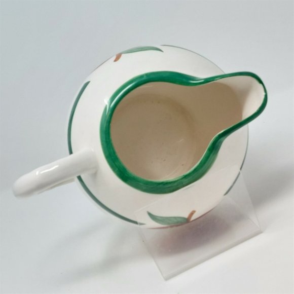 Water Beverage Pitcher Apple Motif Asia Master Group Hallmark Vintage Decor 7" - Picture 6 of 8